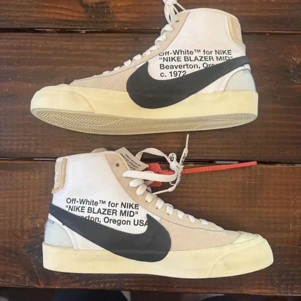 Off-White x Nike Blazer Mid The Ten Shoes